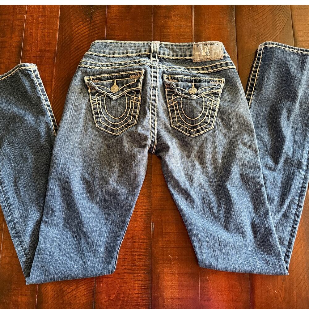 True Religion Billy Super T Sz 26 - Picture 2 of 7